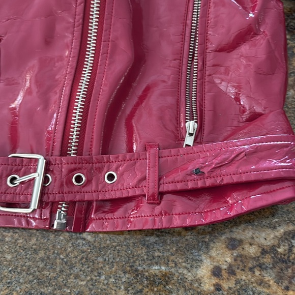 Hot pink motorcycle jacket - Picture 8 of 8